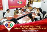 Dịch Thuật Chuyên Ngành Thể Dục Thể Thao Tại A2Z Huyện Tiên Lữ
